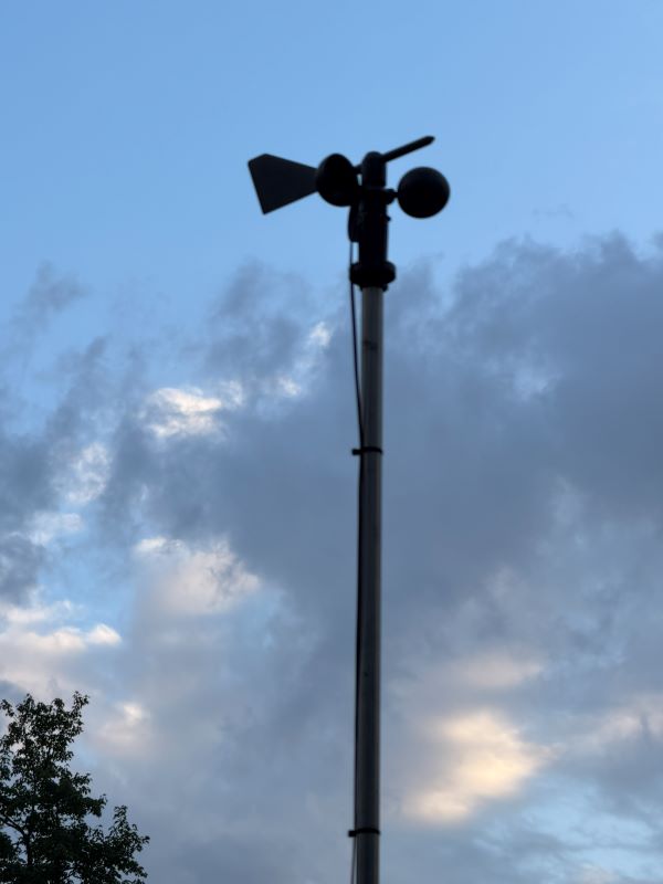 Wind direction and speed